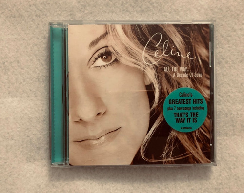 Celine Dion Cd Fisico All The Way...a Decade Of...