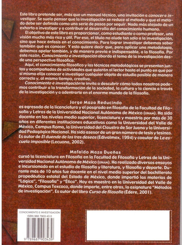 Conocimiento E Investigación