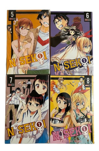 Nisekoi Manga Pack Español (5,6,7 Y 8 )tomos-panini