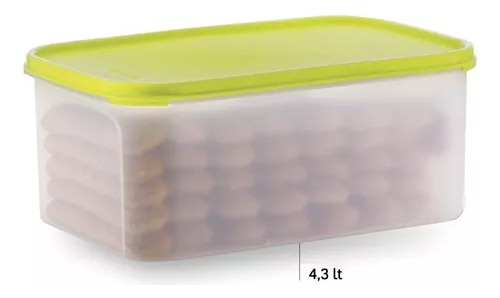 Hermetico Tupperware Modular Rectangular 4,3 Litros