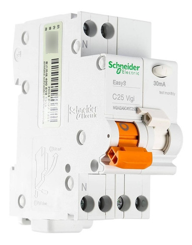 Disyuntor Y Termica All In One Schneider 2x25 Amp 30ma