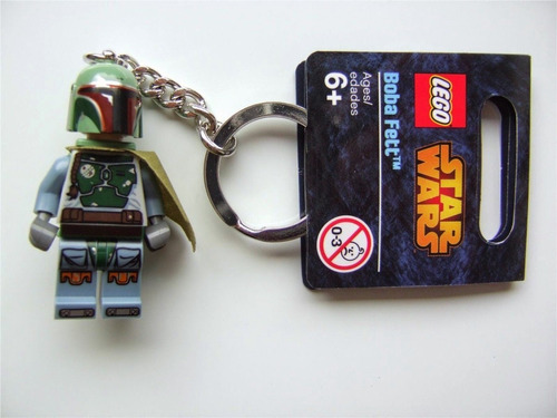 Llavero Lego, Star Wars Boba Fett, 100% Original