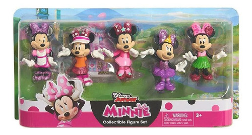 Minnie Set De 6 Muñecas