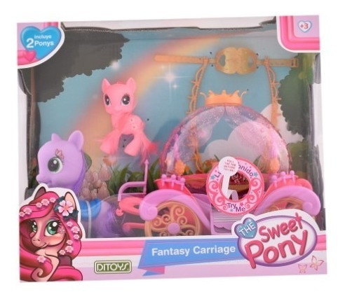 Carruaje Fantasia The Sweet Pony Ditoys Jugueteria Bloque