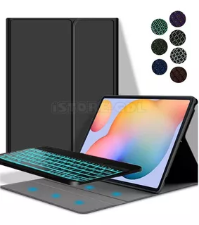 Funda Teclado Samsung Galaxy Tab S8 11 Sm-x700 Español Ñ Luz