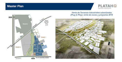 Lotes Industriales En Parque Industrial Platah, A 40 Min Del Aifa