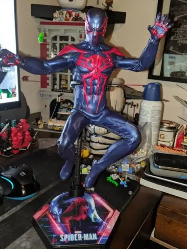 Hot Toys Spiderman 2099 Ps4 Game Black Suit Homem Aranha