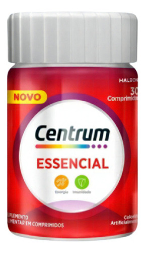 Centrum Essencial 30 Comprimidos Sabor Sem Sabor