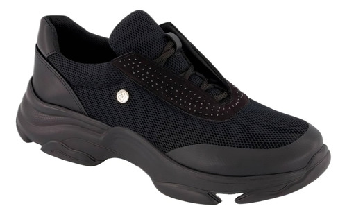 Tenis Ejercicio 92195xve Suave Logo Boton Bisuteria Andrea