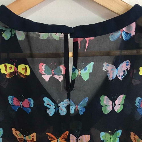 Remera De Gasa Para Mujer Zara Talle M