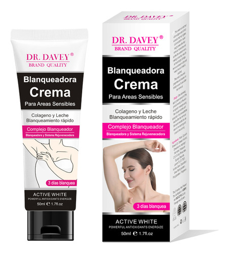 Crema Blanqueadora Para Areas Sensibles Dr Davey