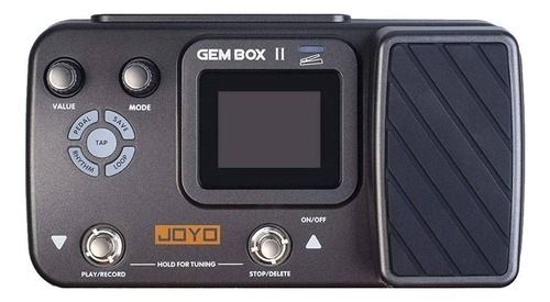Pedal de efecto Joyo Gem Box II  negro
