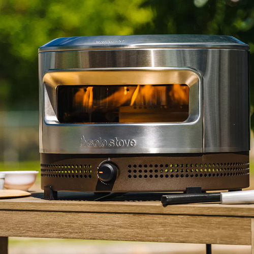 Horno Portatil Pi Prime Pizzas Gas + Accesorios Solostove Color Aluminio