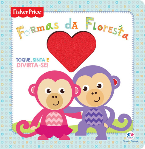 Fisher-Price - Formas da floresta, de Cultural, Ciranda. Editorial Ciranda Cultural Editora E Distribuidora Ltda., capa mole em português, 2020