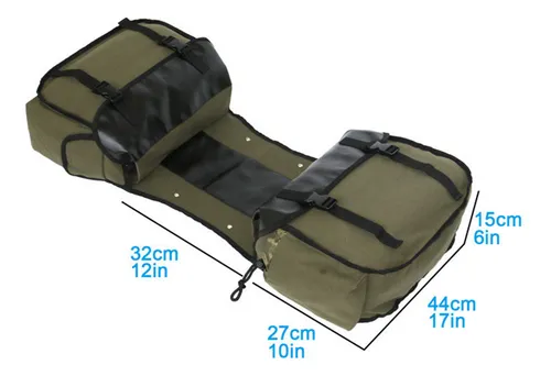 Bolsa De Herramientas Laterales Para Sillín De Moto De Gran