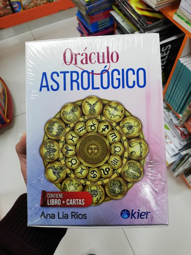Libro Oráculo Astrológico - Ana Lía Ríos (libro + Cartas) 