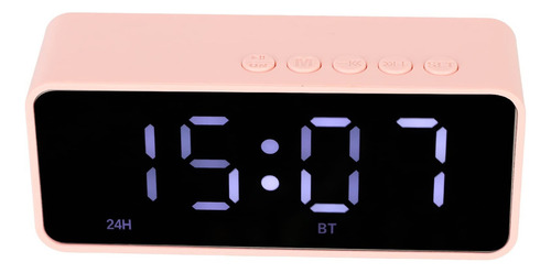 Reloj Despertador Digital C/bocina/bluetooth/radio Fm