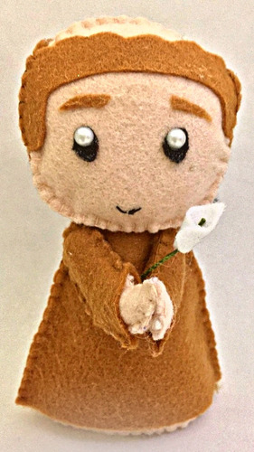 Santo Antônio Artesanal Feito À Mão Rorodolls