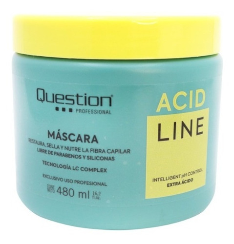 Mascara Extra Acida Question Acid Line 480ml Paraben Free