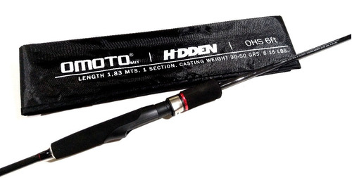 Caña Omoto Hidden 1,83 Mts 8/15 Libras Spinning Frontal