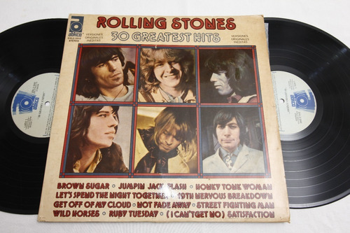 Vinilo Doble Rolling Stones 30 Greatest Hits 1977