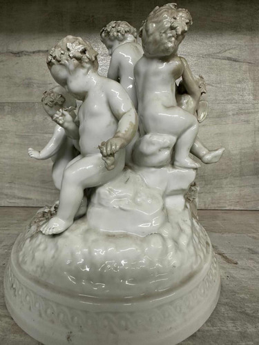 Espectacular Escultura De Colección Italiana 1900 (Usado)