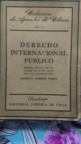 Derecho Internacional Publico // Barros