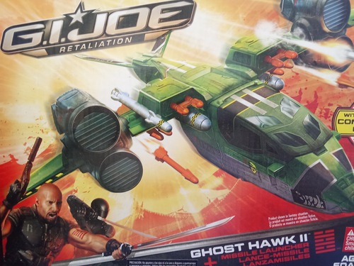 Ghost Hawk 2 With Duke Hauser 2010 Gi Joe Retaliation (Usado)