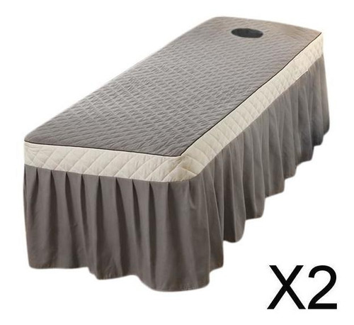 2xspa Camilla De Masaje Beauty Bed Sábana Acolchada Con