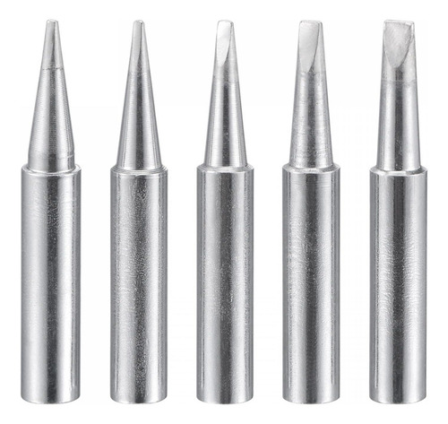 Uxcell Punta De Soldador Sin Plomo Borde Plano 0.8d + 1.2d +
