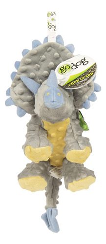 Juguete De Peluche Para Perros Godog Dinos Frills Squeaky...