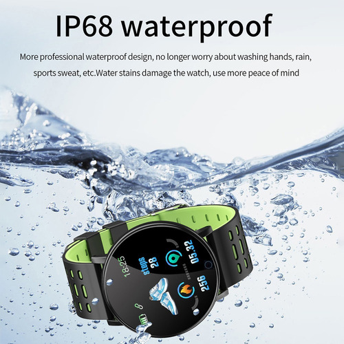 Reloj Inteligente Pantalla Color Bt Deportes Ip68 Impermeabl