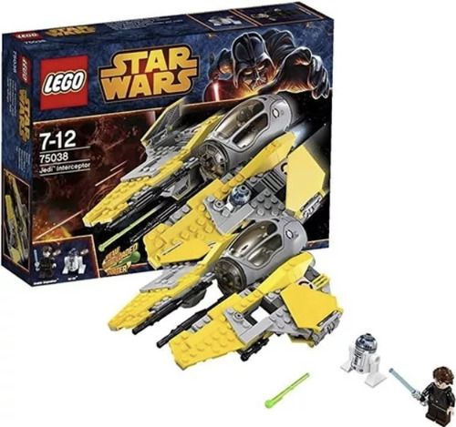 Lego Star Wars Jedi Interceptor  Modelo 75038