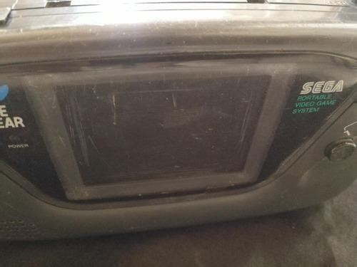 Cónsola Sega Game Gear + Juego Y Tranfo (cónsola A Revisar)