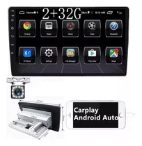 Comprar 2+32g 10 Pulgada Coche Estereo Android Auto Gps 1din Carplay 2+32g 10 Pulgada Coche Estereo Android Auto Gps 1din Carplay
