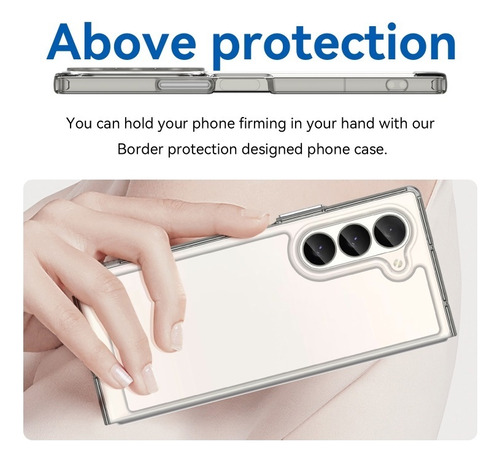 Funda De Acrílico + Tpu For Samsung, Duradera Y Colorida