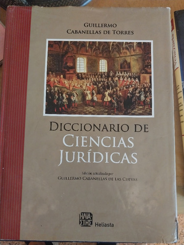 Libro Diccionario De Ciencias Jurídicas 