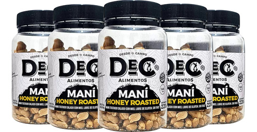 Mani Honey Roasted Con Miel Dec 6 X 220g Mayorista