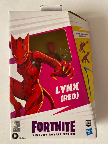 Lynx Red Fortnite Victory Royale Series Figura 6 Pulg Hasbro (Usado)