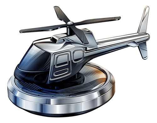 Perfume Montado En Un Helicóptero Con Energía Solar D Metal
