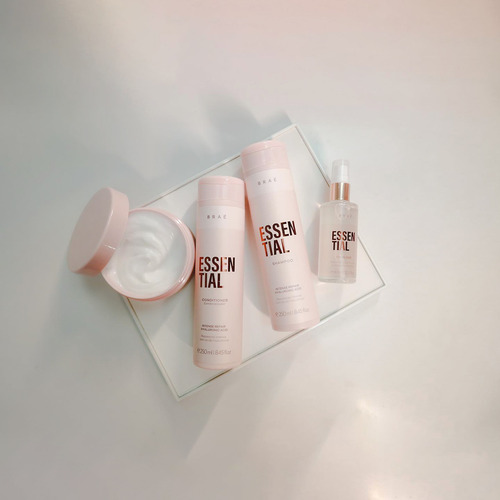 Kit Braé Essential Máscara P Fluído E Hair Protein