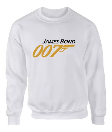 Sudadera Lisa 007 James Bond Cine Talla Xxl