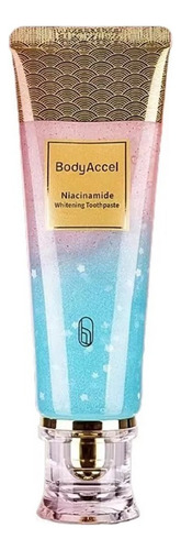 Pasta Dental Blanqueadora Bodyaccel Triple Whitening Con Nia