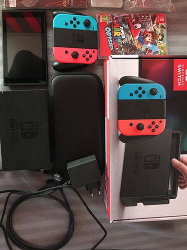 Nintendo Switch Flasheable Permuto 1 Juego En Caja Leer