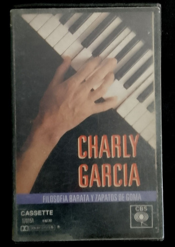 Charly Garcia- Filosofia Barata Y Zapatos Goma-1990  Casette