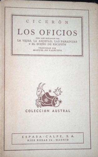 Los Oficios Cicerón 