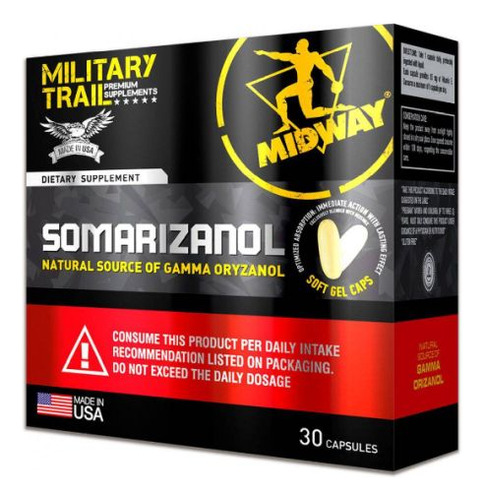 Somarizanol Military Trail 30 Cáps - Midway