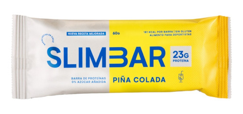 Barra De Proteina  Slimbar 60 Gr Piña Colada