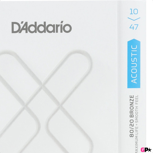 Encordado Cuerdas Guitarra Acústica 010 Daddario Xsabr1047