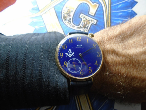 Tissot Antigo Símbolo Maçonaria Cal 38.2 Ano 1941